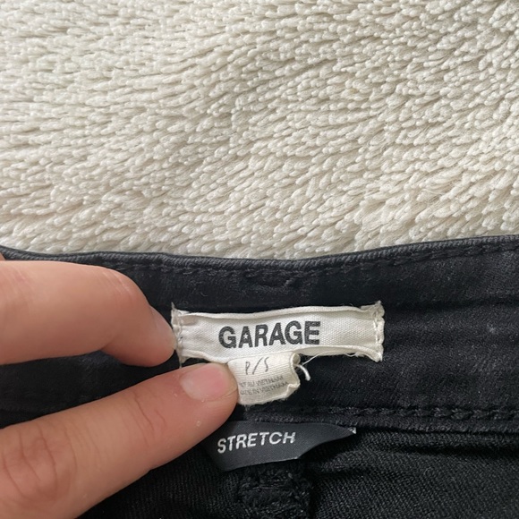 Garage black mini skirt! - Picture 3 of 3